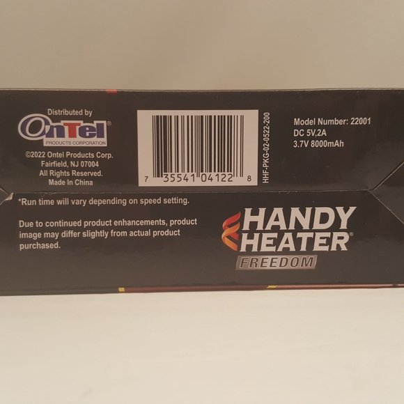 HANDY HEATER Freedom Wearable Personal Heater HHF-PKG-02-0522-200 | 22001 ASOTV - Picture 6 of 7